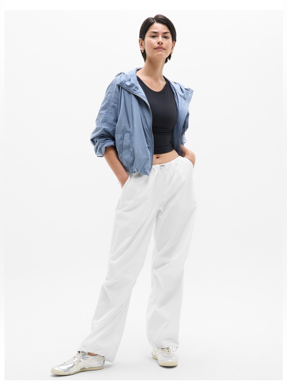 Athleta Midday Low Rise Poplin Pant